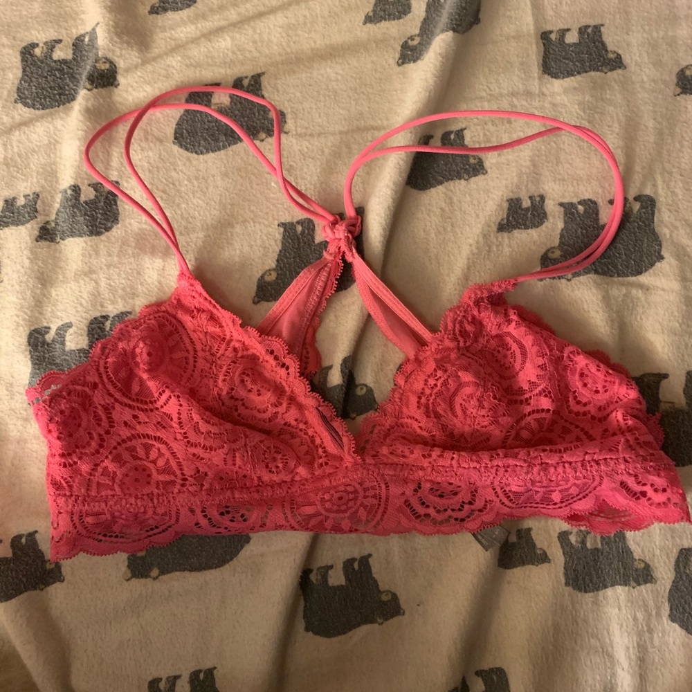 Hot Pink Aerie Bralette